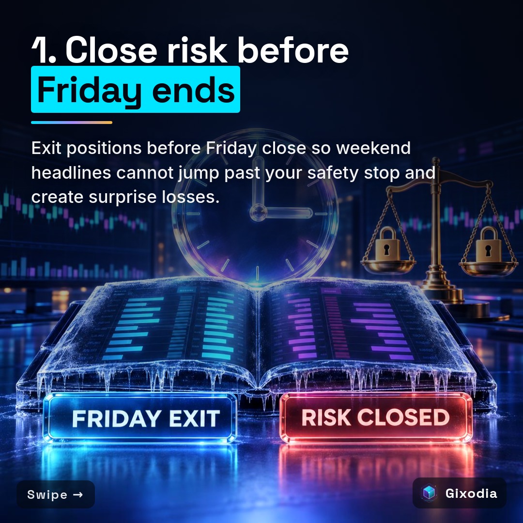 1. Close risk before Friday ends